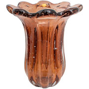 Vaso de murano Everest garnet 30x40 cm 