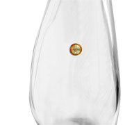 Vaso Murano Gardenia cristal 40x26 cm 