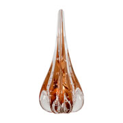 Murano Gota fenix garnet 18x35 cm 