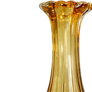 Vaso de murano Lamezia âmbar 23x45 cm 