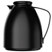 Bule térmico de poliporpileno com infusor Luna preto 500 ml 