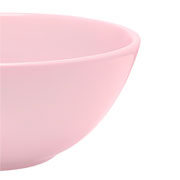 Bowl de porcelana rosa 16x06 cm 