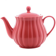 Bule para chá em porcelana Pétala vermelho 950 ml 