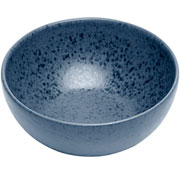 Bowl de cerâmica raso Mist azul matte 15x07  cm 