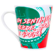 Caneca luva de porcelana Fluminense 300 ml 