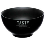 Bowl de cerâmica Manhattan  preta 440 ml 