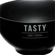 Bowl de cerâmica Manhattan  preta 440 ml 