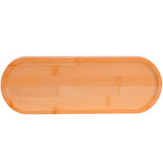 Bandeja de bambu oval  34x12 cm 