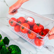 Organizador de acrílico Clear fresh 5 litros 