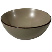 Bowl em cerâmica Adorn bege 18 cm 