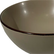 Bowl em cerâmica Adorn bege 18 cm 