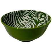 Bowl em cerâmica Leaves verde 16 cm 