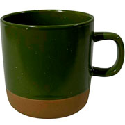 Caneca de cerâmica Verano verde 350 ml 