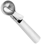 Colher de inox para sorvete 18 cm 