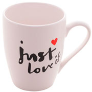 Caneca de porcelana Just Love 350 ml 