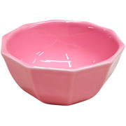 Bowl de cerâmica rosa 15 cm 