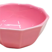 Bowl de cerâmica rosa 15 cm 