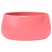 Vaso de cerâmica Bretagne rosa 25x13 cm 