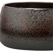 Vaso de cerâmica Bretagne points chumbo 25x13 cm 