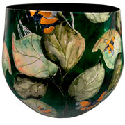 Vaso de metal Lammie Bee green 30x29 cm 